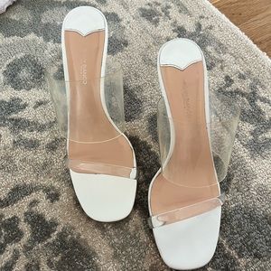 Tony Bianco Tanya Clear Wedge